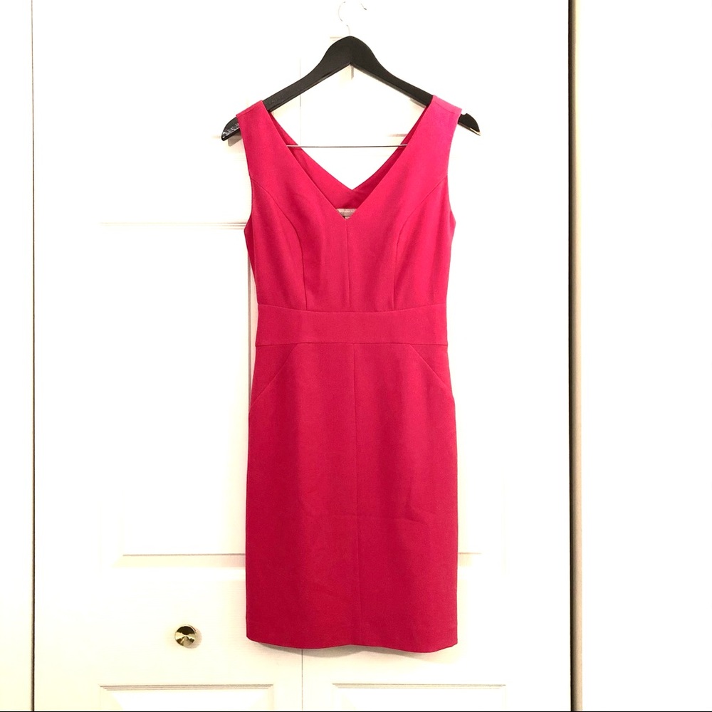 Pink dress with a beautiful back cutout